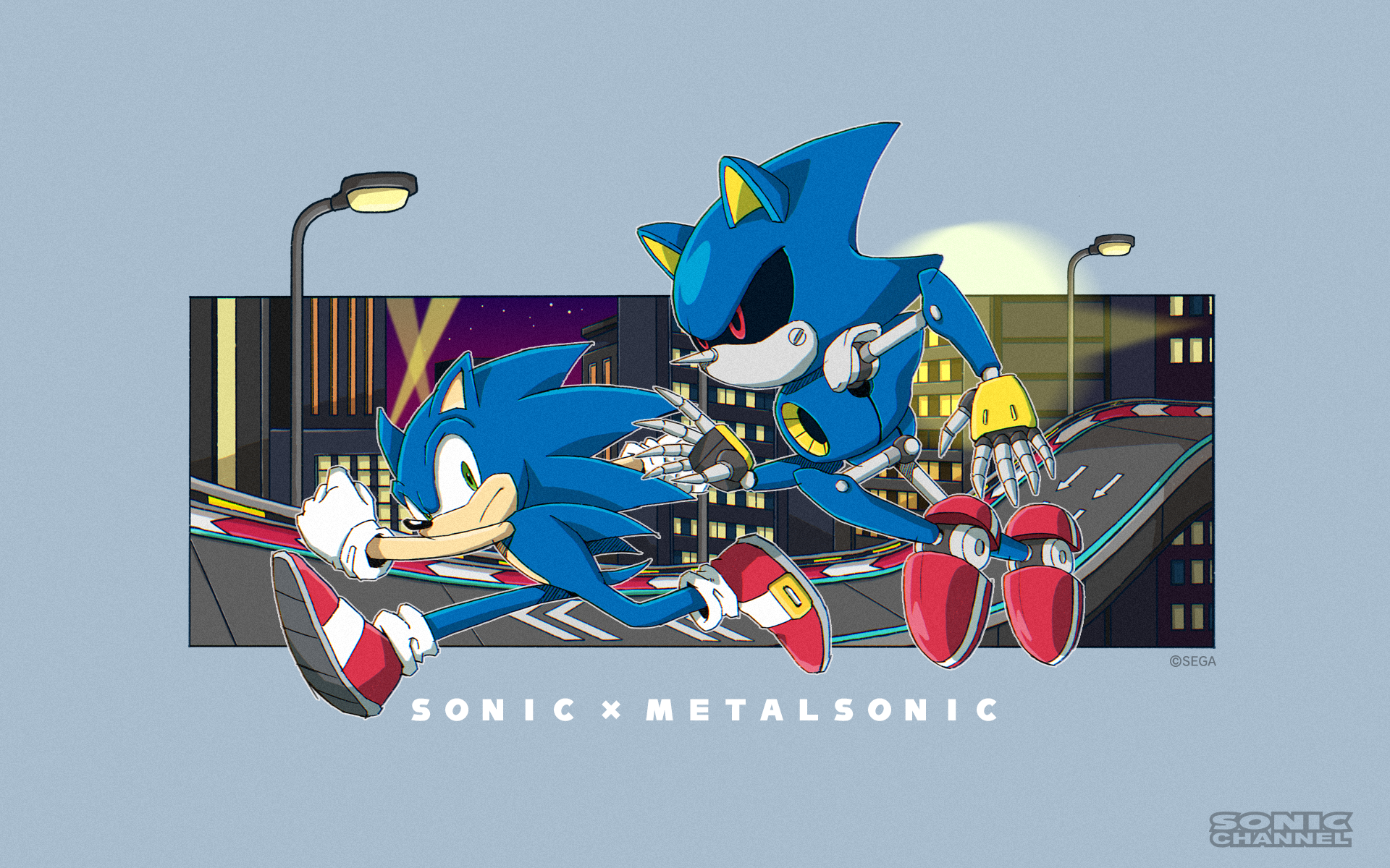 Sonic Channel Wallpaper Cover Story: Sonic & Shadow (July 2021) – Windii's  Brownie Hideout