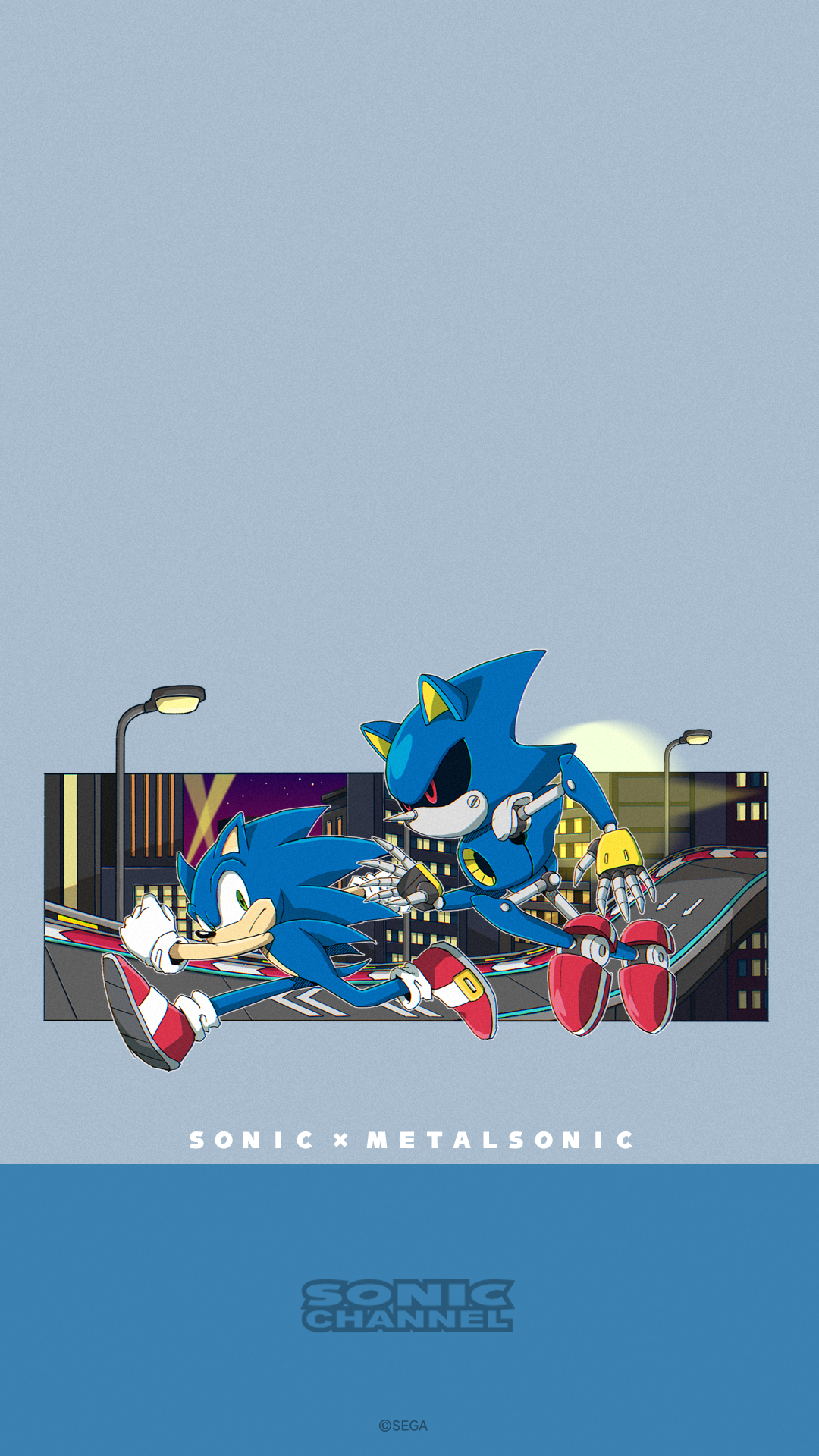 Made an edit of Sonic Channel's wallpapers with my fusion between