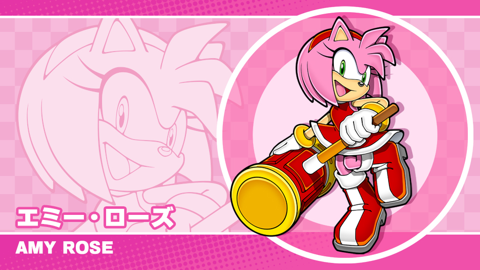 RTVG Super Sonic エミー ローズ   amy rose パーカー
