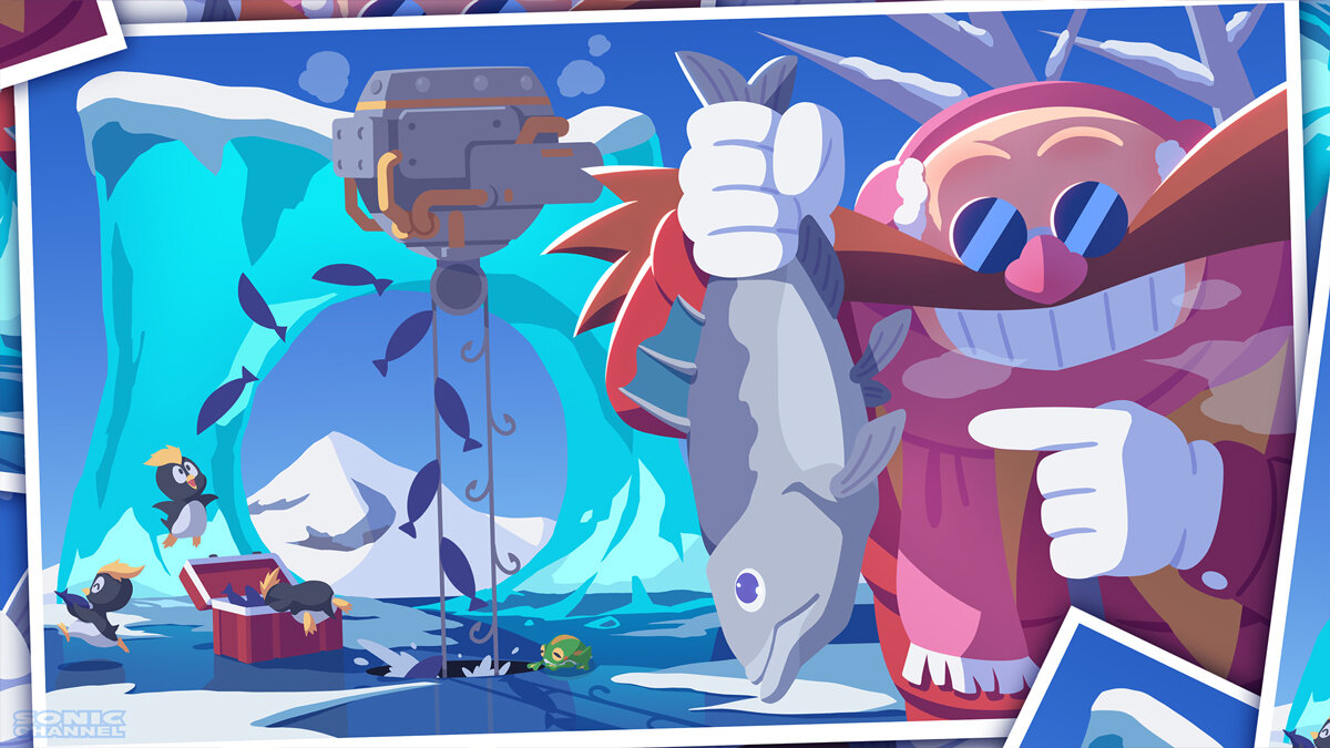 SONIC PICT July 2023 – Big Catch Greeting Card from a Genius