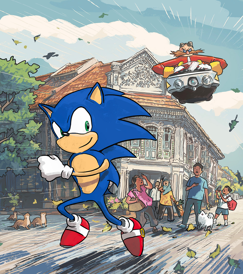 SONIC ライブドローイング in ASIA | SEGA