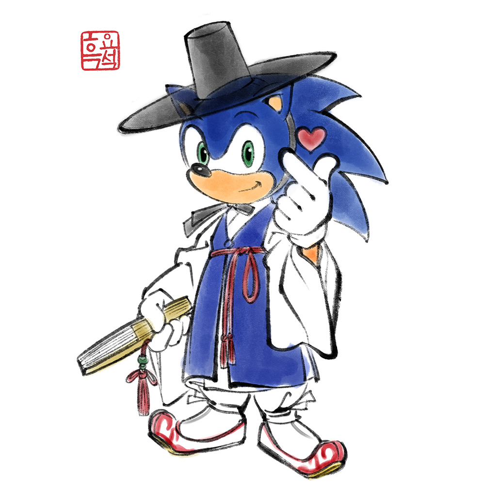 【新品】ソニック 復刻原画 製作者サイン Sonic 新品】ソニック 復刻原画 製作者サイン Sonic